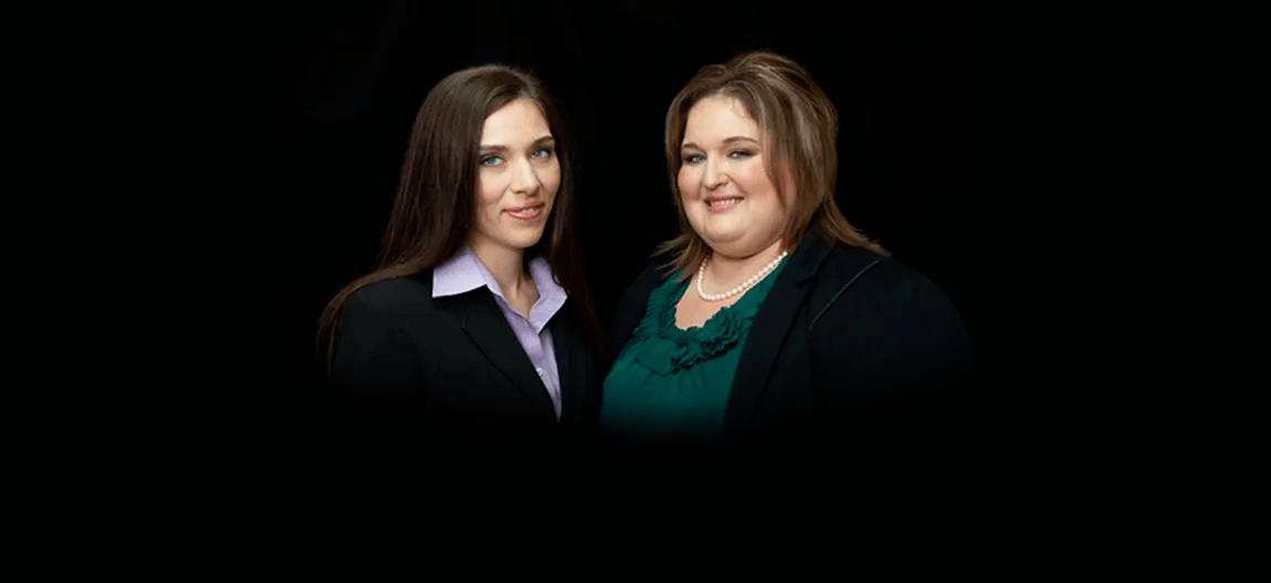 Attorneys Ashley Albertsen and Melissa Oestmann